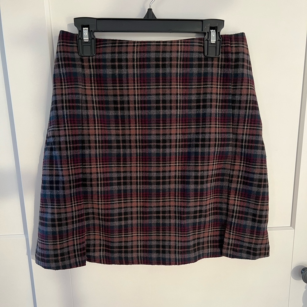 Brandy Melville J.GALT Plaid Mini Skirt